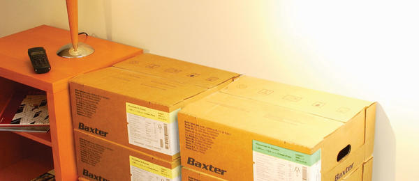 Storing boxes